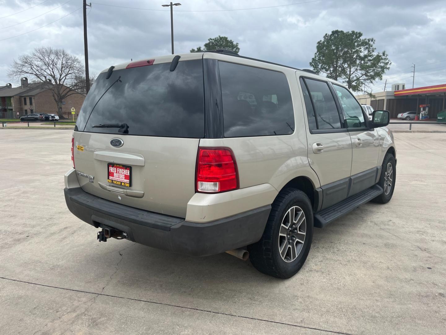 2004 GOLD /TAN Ford Expedition XLT 4.6L 2WD (1FMRU15W54L) with an 4.6L V8 SOHC 16V engine, 4-Speed Automatic Overdrive transmission, located at 14700 Tomball Parkway 249, Houston, TX, 77086, (281) 444-2200, 29.928619, -95.504074 - Photo#6